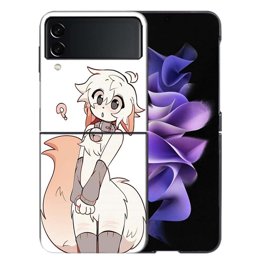 Boykisser Hülle für Samsung Z Flip7 6 Galaxy Hülle Stoßfest Z Flip5 Z Flip3 4 5G Hartschalenhülle Telefon TPU PC Harte Hülle