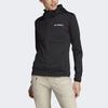 Adidas Terrex Xperior Light Fleece Hooded Jacket Women Jacket Black IB1823