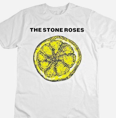 The Stone Roses Band Lemon White Shirt Classic White Unisex S-5XL 1V0470 Unisex T-Shirt