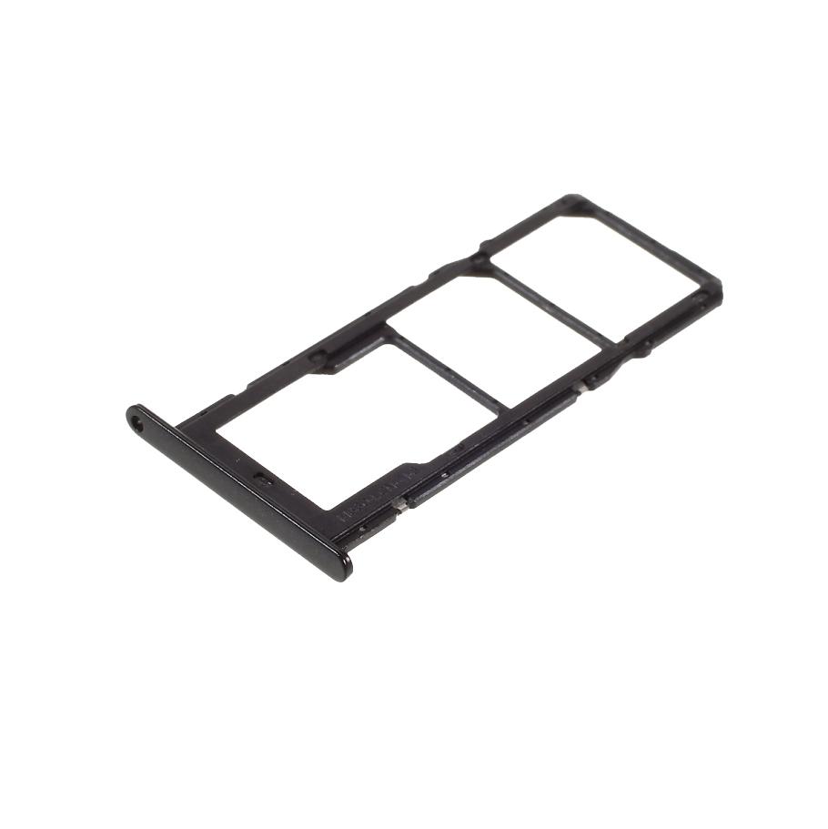 For Huawei P smart 2021/Honor 10X Lite OEM Dual SIM Card+TF Card Tray Holder Replacement (without Logo)