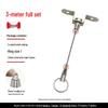 Steel Wire Rope Self-Locking Adjustable Ceiling Picture & Sign Hanger