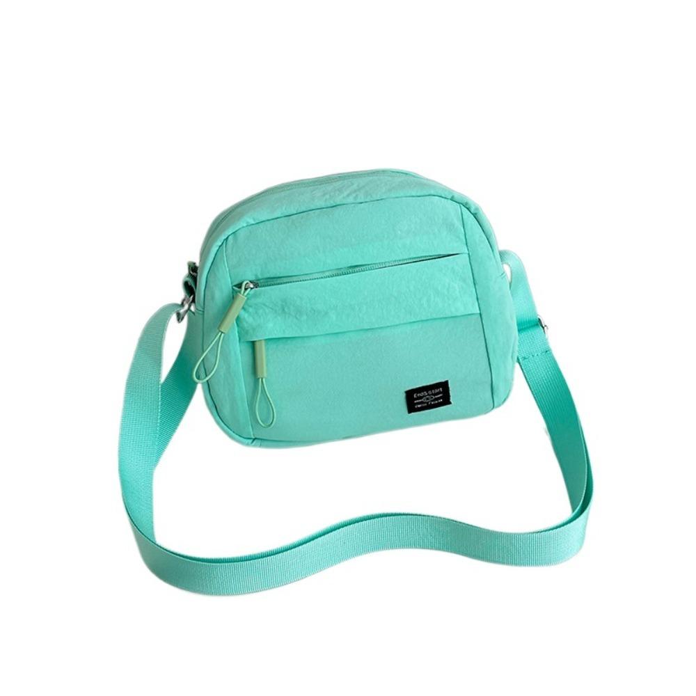 All-match Square Phone Pouch Large Capacity Canvas Crossbody Bag Sports Shoulder Bag  Boys