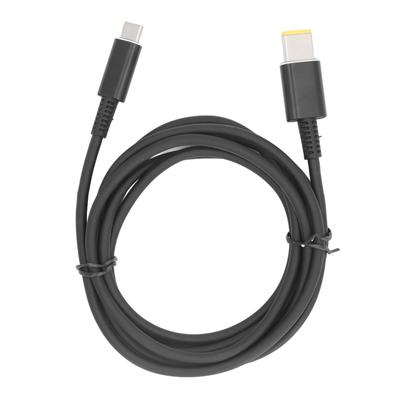 135W Type C To Square Tip Charging Cable 6ft USB C To Slim Tip Laptop Charging Cable PD Power