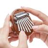 Gifts Music Boxs 8 Kesy Mini Wooden Kalimba Finger Thumb Piano Gift Musical Intruments Totoro Mini Color Bar Homes Accessories