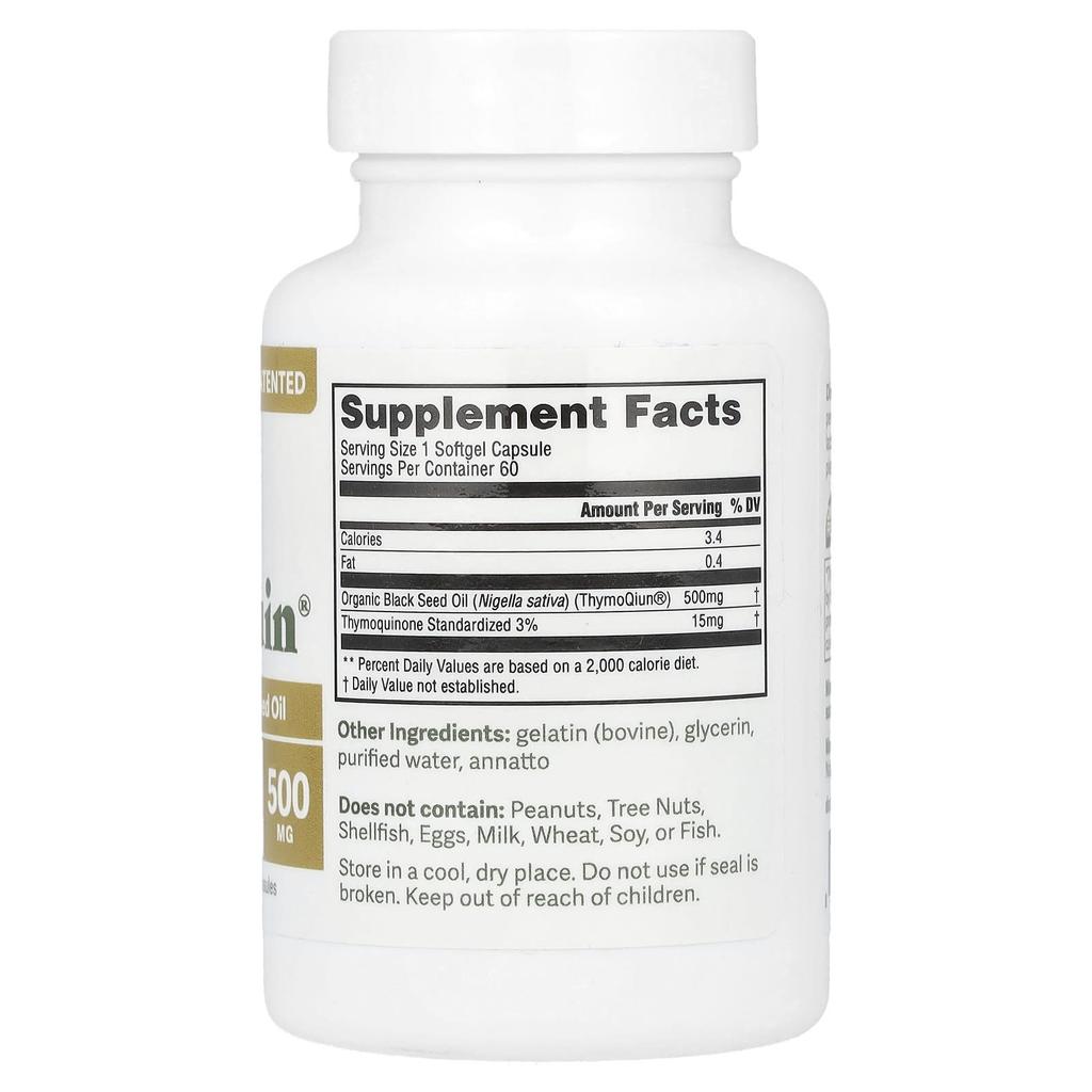 Dr. Murray's Thymoquin®, 500Mg, 60 Softgel Capsules