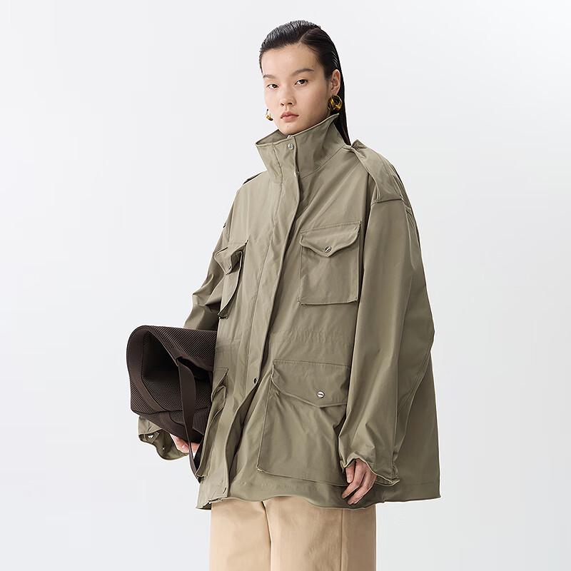 JNBY 2025 Spring Loose Long Sleeve Jacket