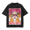 Goku Super Saiyan Dragon Ball Z T Shirt Hip Hop Washed Oversize TShirts Anime Novelty for Men Women Tops Streetwear Tops Tees