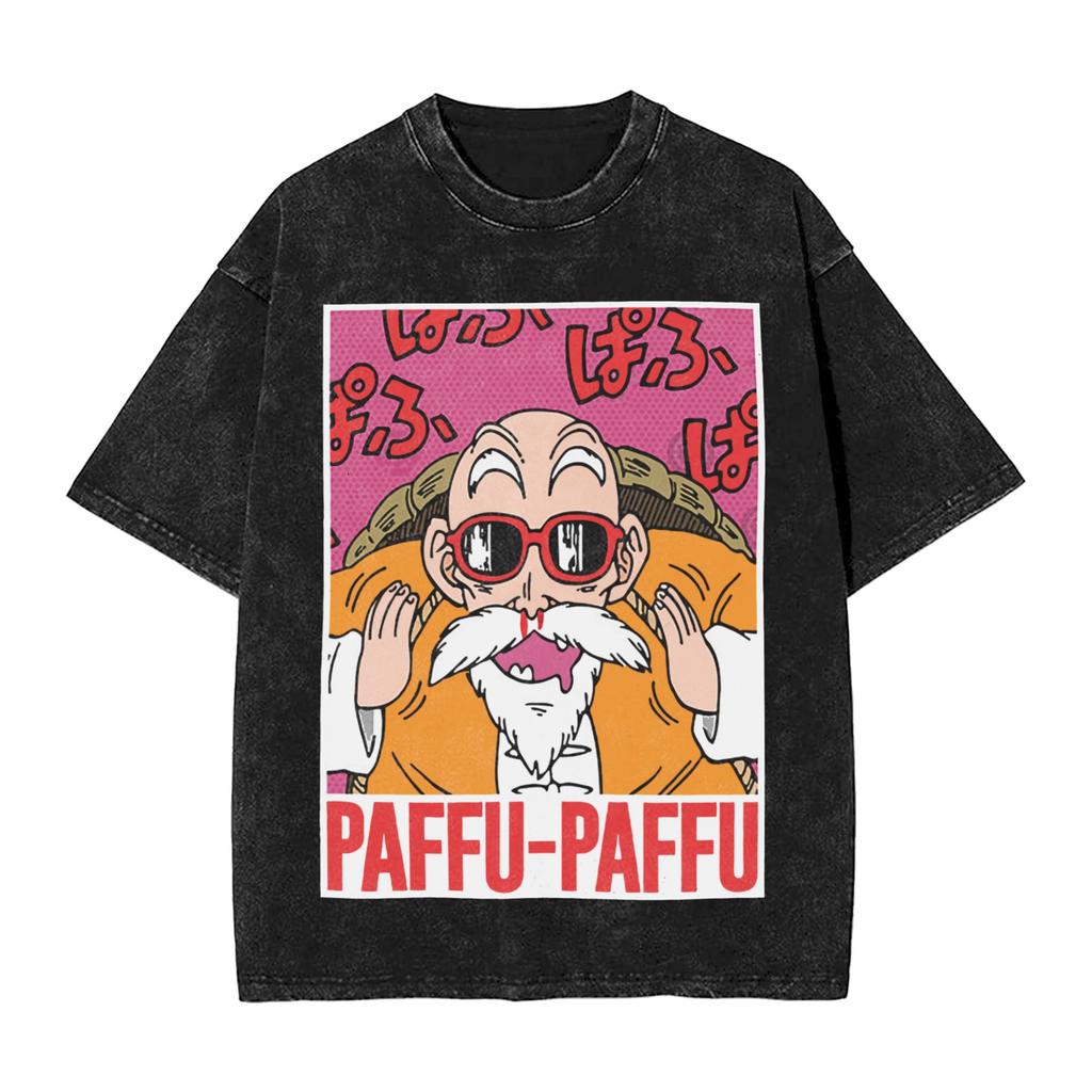 Goku Super Saiyan Dragon Ball Z T Shirt Hip Hop Washed Oversize TShirts Anime Novelty for Men Women Tops Streetwear Tops Tees
