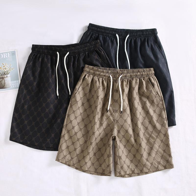Summer Casual Shorts for Men Clothes Fashion Elastic Waist Men's Shorts