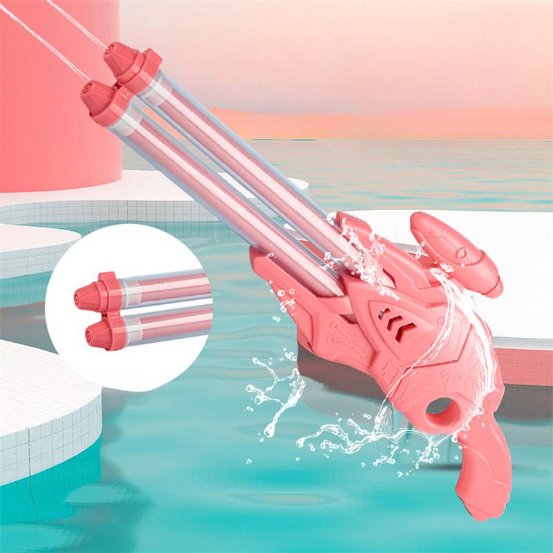Water Gun Toys Outdoor Swimming Pool Beach Game Toys For Kids Boys Girls Adults Simple Drift Telescopic Water Guns
