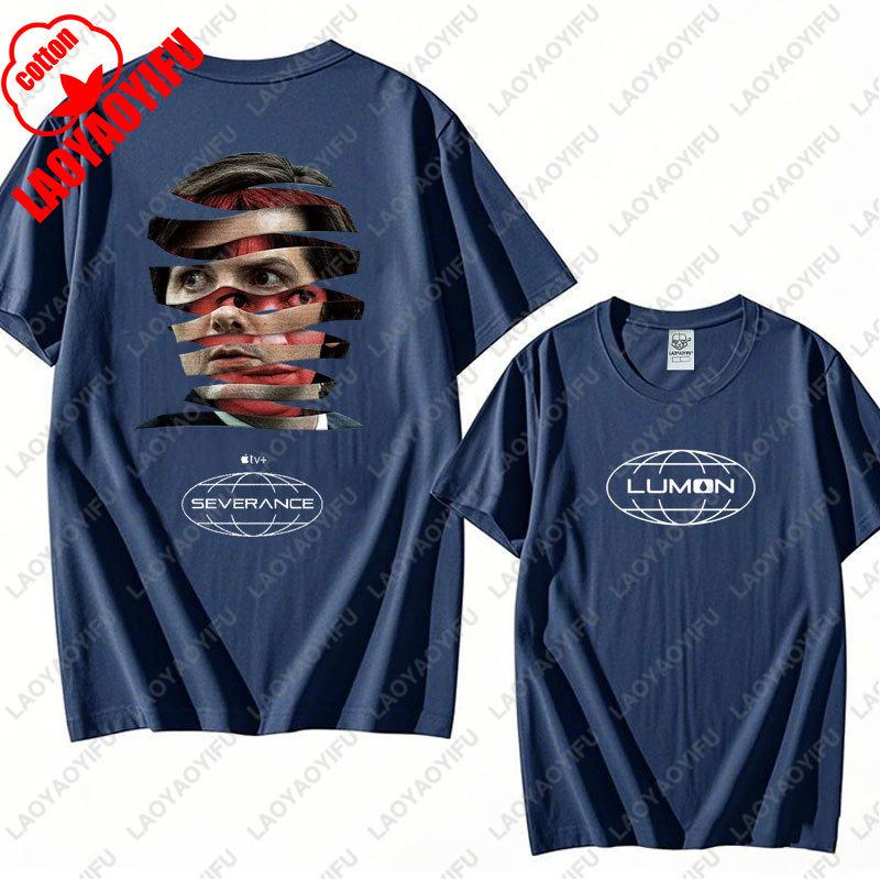 Vintage Lumon Macrodata Refinement Severance Tees Retro Severance TV Show Cotton Tshirt Summer Retro Trend Cool Unisex T Shirts