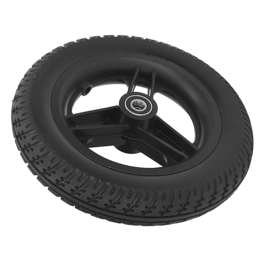 Front Wheelchair Wheel 10x2inch Polyurethane Solid Rollator Walker Replacement Caster