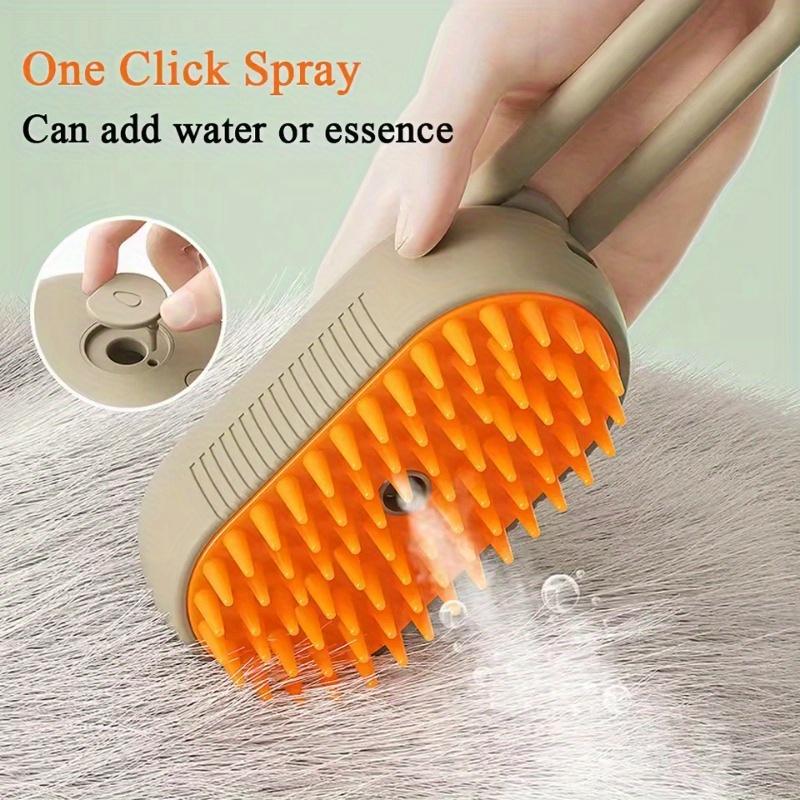 3 In1 Grooming Supplies Steam Brush Cat Brush Cats Vaporizer Pet Hair Brush Remover Pets Cleaning Steamy Spray Massage Comb