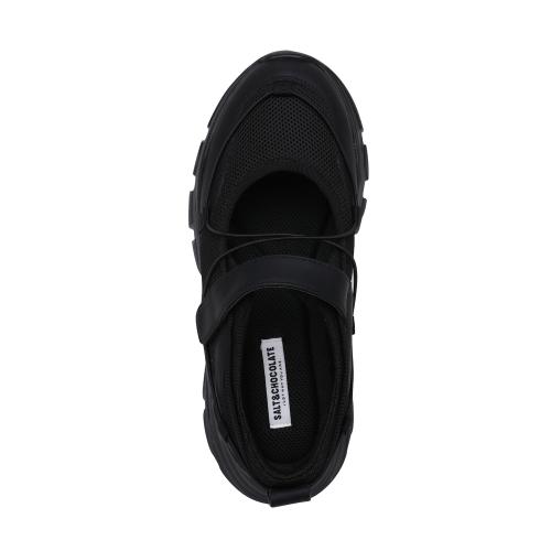 [Salz & Schokolade] Salz & Schokolade Odette Air Klettverschluss Sneaker 412510010 [Versand aus Korea] 100% Original
