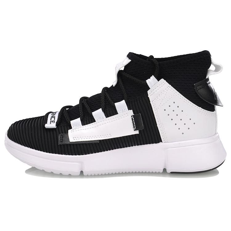Li Ning Essence 2 Vintage Basketballschuhe Damen Mittelhoch Schwarz/Weiß AGBP042-3