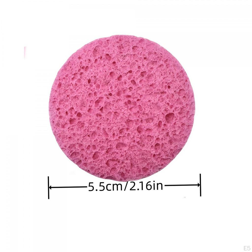50 Pieces Compressed Facial Sponges Face Cleansing Pads, Beauty Skincare, Travel Skincare Essentials