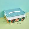 Lego Storage for kids Building Blocks Storage Boxes Adjustable Lego Organizer Container Grid Children Toy Organizer Storages Box