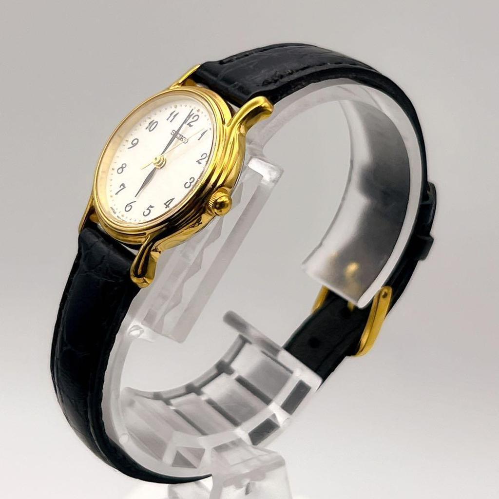 [USED]SEIKO A70 [Working Condition] Ladies' Watch, Gold, Quartz,