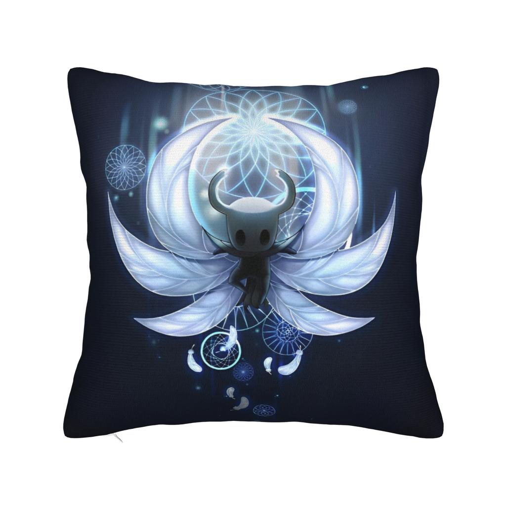 Hollow Knight Silksong Square Pillowcases Polyester Bed Car Advanture Cushion Cover Home Decoration Throw Pillow Case 4040