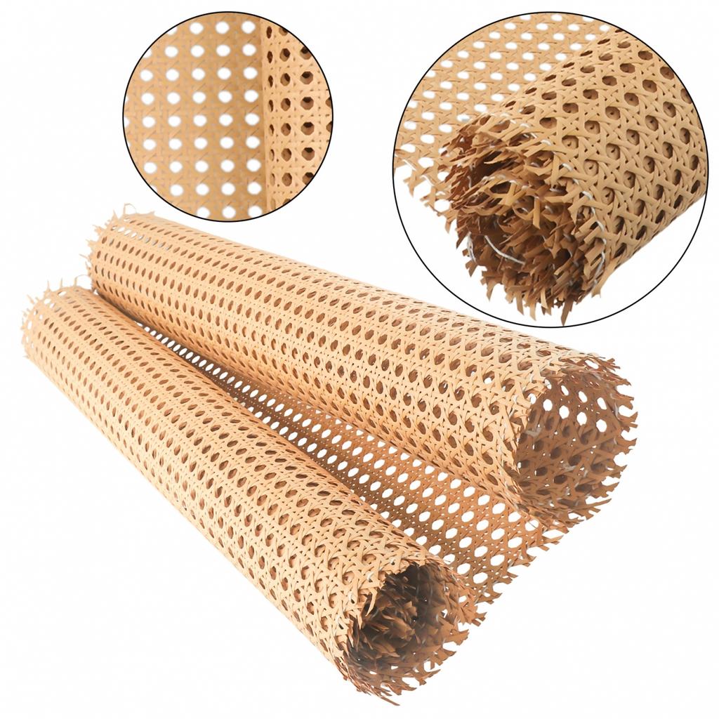 Cane Rattan Webbing Good Elasticity High Breathability Natural Texture