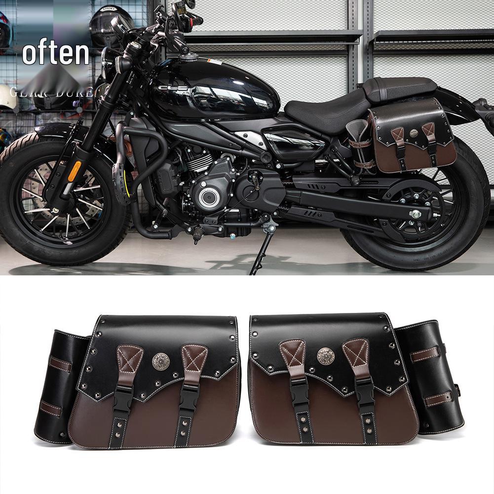 TEMU Popular Harley Rider Motorcycle Saddlebag