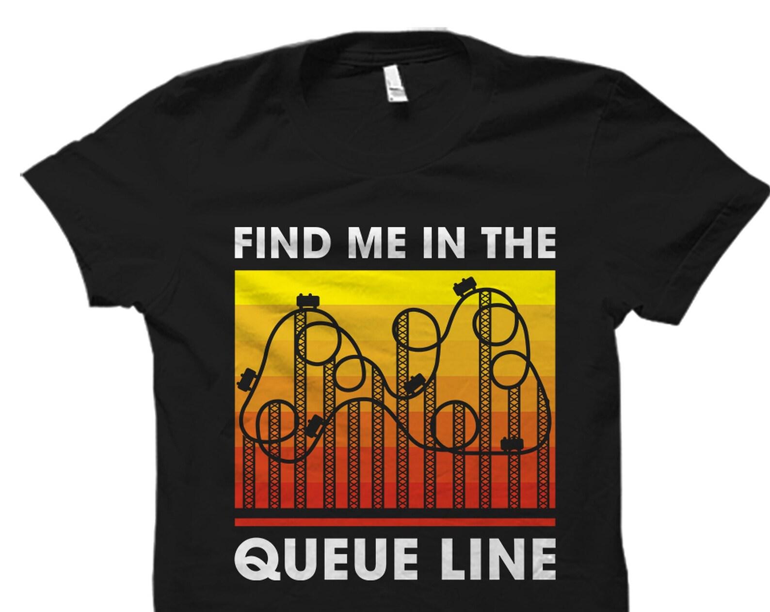 Amusement Park Shirt. Roller Coaster Shirt. Gift For Her. Roller Coaster Tee. Amusement Park Gift #OS4203 S