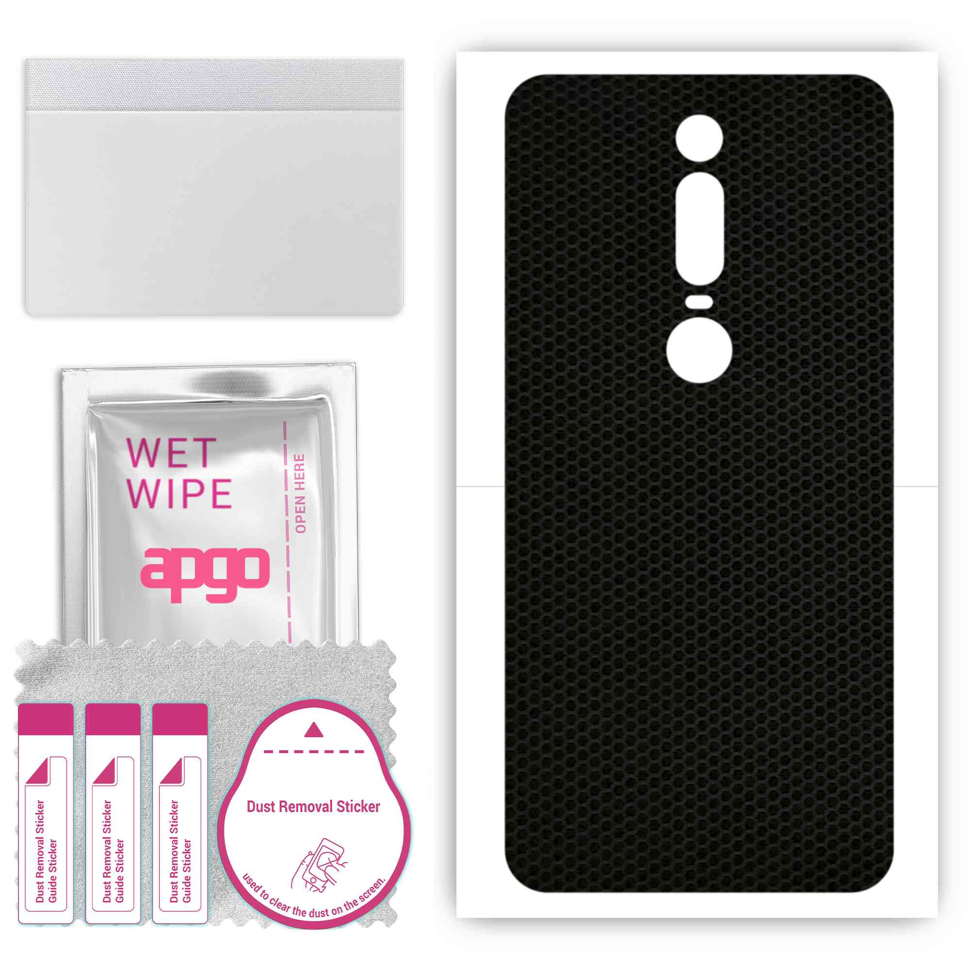 

apgo Protective Skin Sticker for the back compatible with Huawei Mate RS P P Design, Wrap Film, Foil, Vinyl - Pattern Matrix