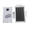 10W Solar Panel 12V Solar Cell Controller Solar Plate Adapter For Phone Car Home Camping Outdoor Battery Use