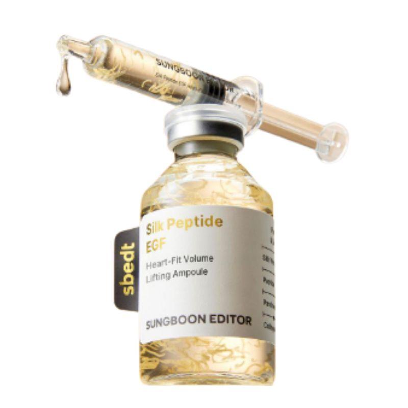SUNGBOON EDITOR Silk Peptide EGF Heart-Fit Volume Lifting Ampoule Firming & Elasticity Care 40ml