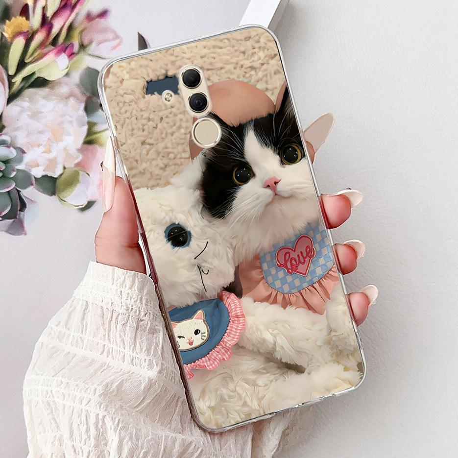 For Huawei Mate 20 Lite Case SNE-AL00 SNE-LX1 Popular Painted Cover Soft Slim Phone Case For Huawei Mate 20 Pro Mate20 Lite Bags