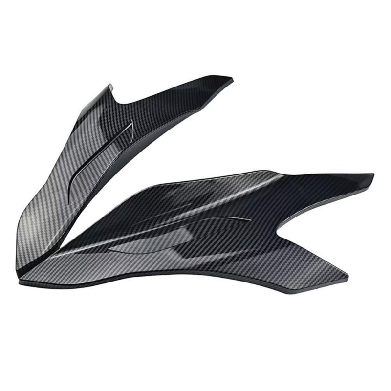 1 Paar Seitenverkleidung Dynamisches Flügel-Kit Verkleidung Aerodynamische Winglets Motorrad-Modifikationszubehör Einfache Montage