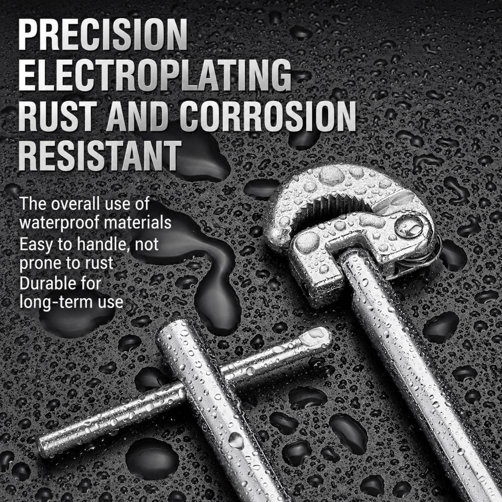 Multi Function Bathroom Tool Wide Caliber Pipe Repair Kit Tap Install Gear  Sink Maintain