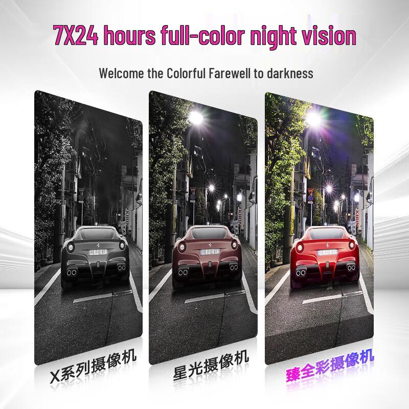 Hikvision 2MP POE Full-Color Night Vision IP Bullet Camera CN plug (adapter included)