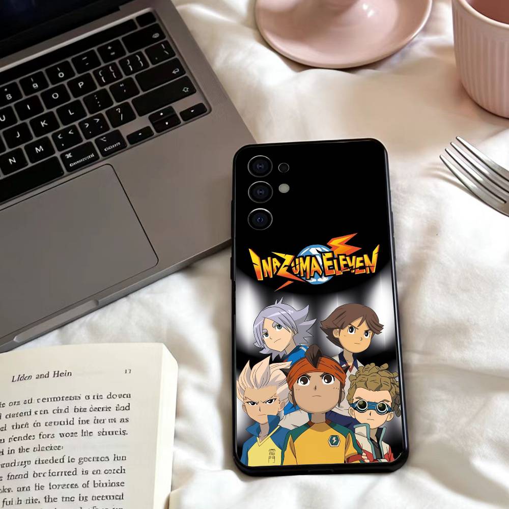 I-Inazuma Anime  Eleven Poster  Phone Case For Samsung S25,24,23,22,30,21,10,9,Ultra,Plus,Lite,FE,4,5 G Soft Black Case