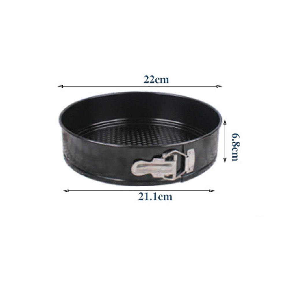 Non-Stick Round Carbon Steel Springform Cake Pan - For Chiffon Cake