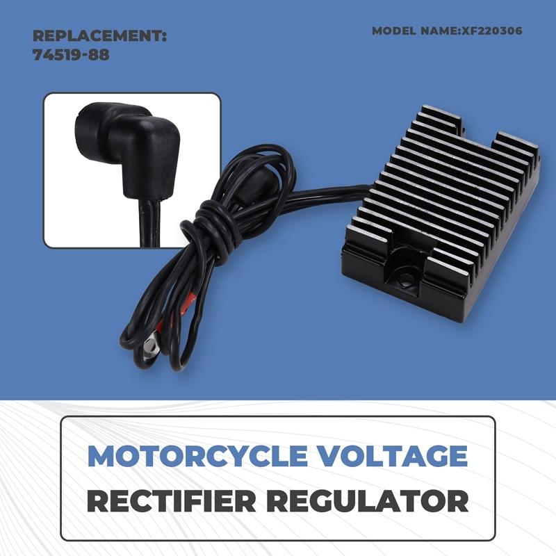 XF220306 Motorcycle Voltage Regulator Rectifier For  Big Twin EVO FLT Springer Softail 1989-1999 74519-88-A58X