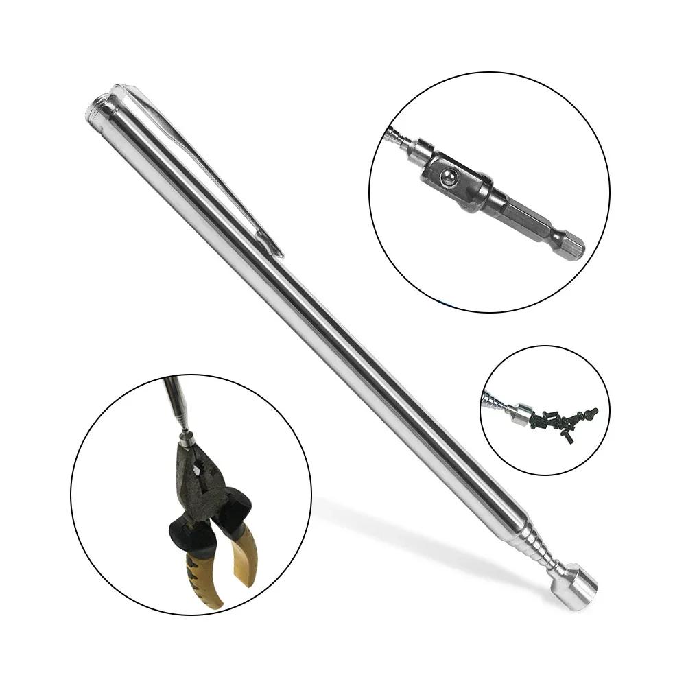 Mini Magnetic rod ferrostatic magnetic rod Auto repair tool pickup screw suction rod suction force iron suction
