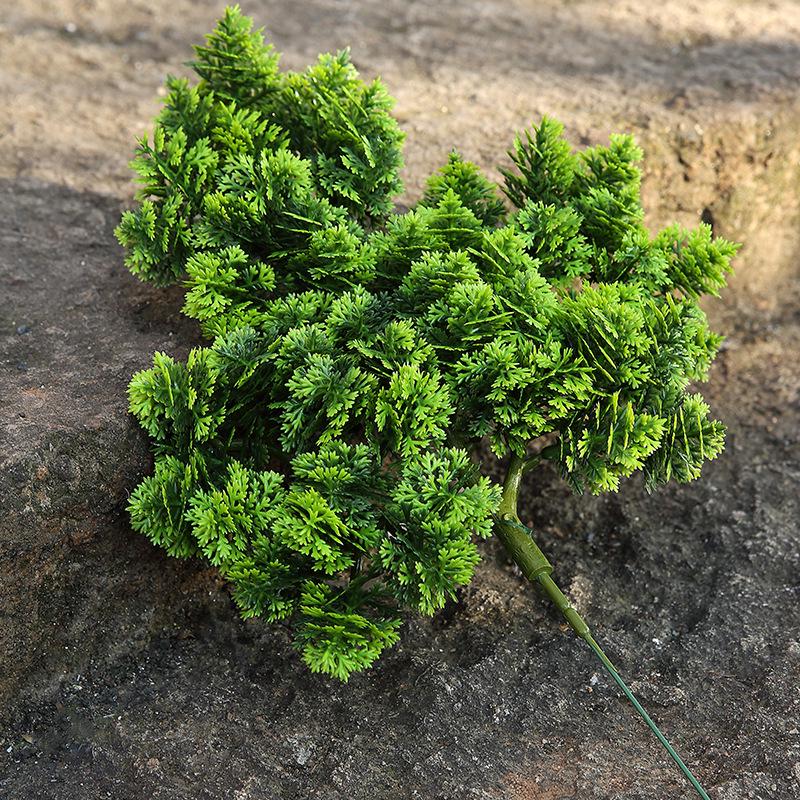 Pine Needle Juniper Artificial Bonsai with Dried and Plastic Pine Leaves