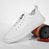 Mens Casual Shoes Fashion Breathable White Shoes High Quality Leather Skate Shoes Luxury Brand Lace Up Handmade Designer Shoes