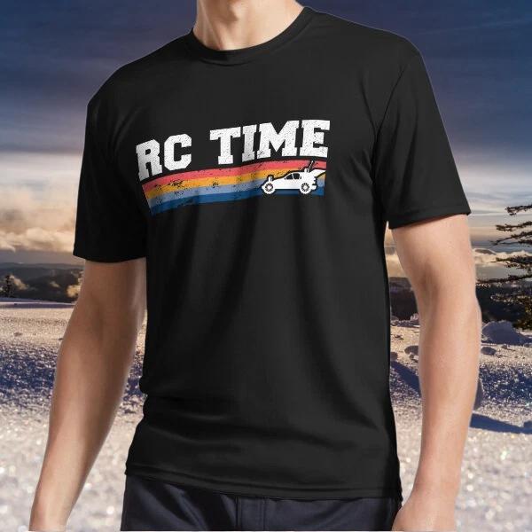 

New item RC Time RC Car Racing Remote Logo TEE T-Shirt Funny Size S to 5XL 3XL