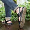 Fashion Summer New Men Sandals Black Brown Leisure Comfortable Dual-purpose High-end Beach Shoes Men Driving Travel Sandals Size 38-47