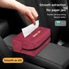 Car Logo Tissue Box Center Console Armrest Napkin Box For Renault RS MeganeTrafic Scenic Kangoo Master Kaptur Triber Clio Duster Z5