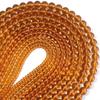 1 Strand 4/6/8/10/12mm Glass Beads Amber Color Round Loose Spacer Beads For Jewelry Making DIY Necklace Bracelets Accessories