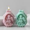 Sturdy Silicone Mold For Creating Baby Angel Eggs Display Decoration For Easter And Individualized Gift Making