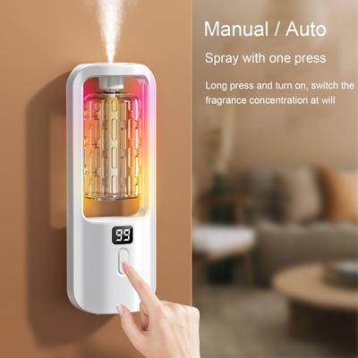 Automatic Aromatherapy Diffuser Fragrance Machine Essential Oil Diffuser Silent Deodorization 3-Stage Timer Large Room Scent Diffuser Intelligent