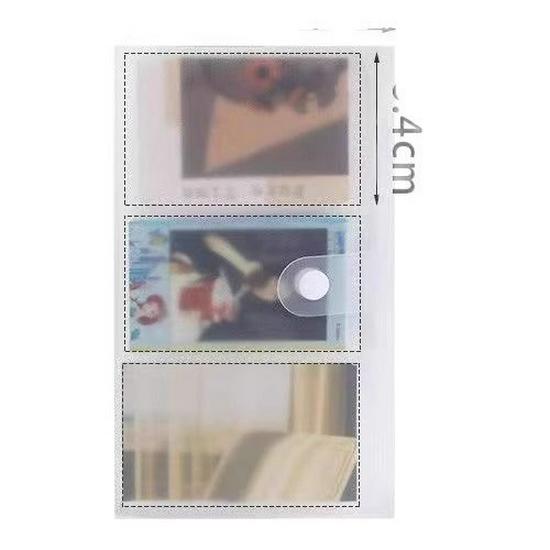 3-Inch Polaroid Photo Album: Small Card Holder for Photos, Postcards, Stickers, Movie Tickets, and Memories