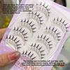 5 Pairs/set Thick false eyelashes natural simulation eyelashes eye makeup