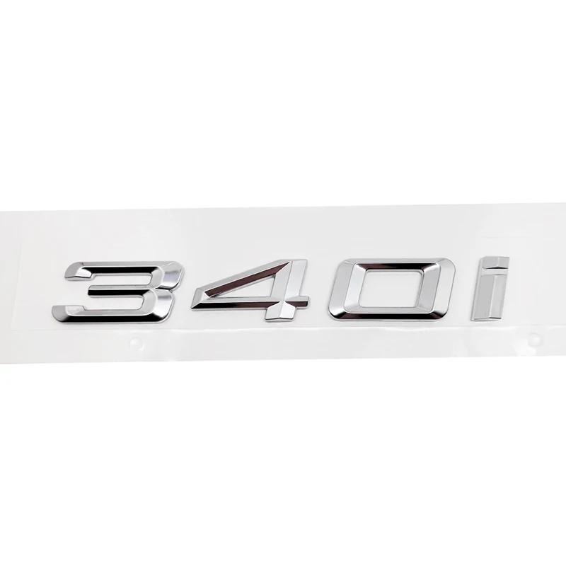 ABS Car Rear Trunk Letters Logo Badge Emblem Sticker For BMW 3 Series 316i 320i 325i 328i 330i 335i E46 E90 E91 F30 F31 F34 G20