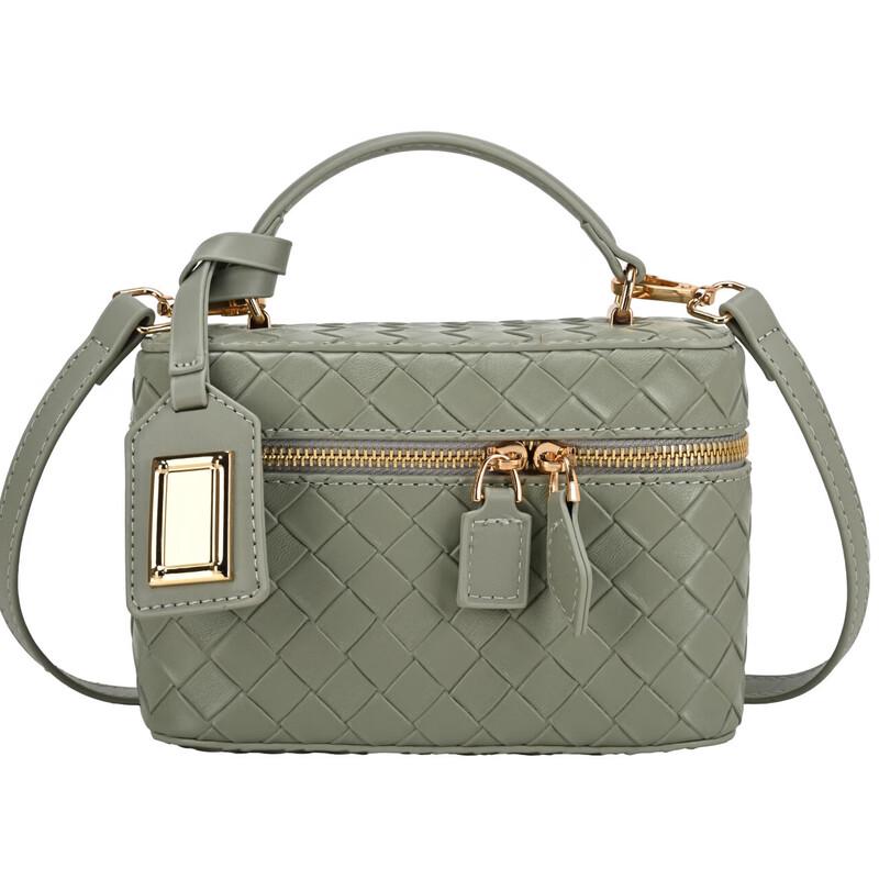 OGAR Woven Box Shoulder Crossbody Handbag Shoulder Handbag