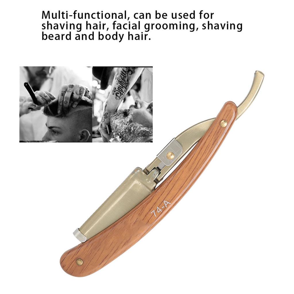 Barber Shop Manual Beard Shaver Holder Classic OldFashioned Beard Shaving Face Grooming Tool(74A )